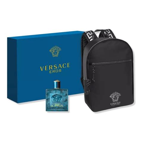 versace eros summer backpack set